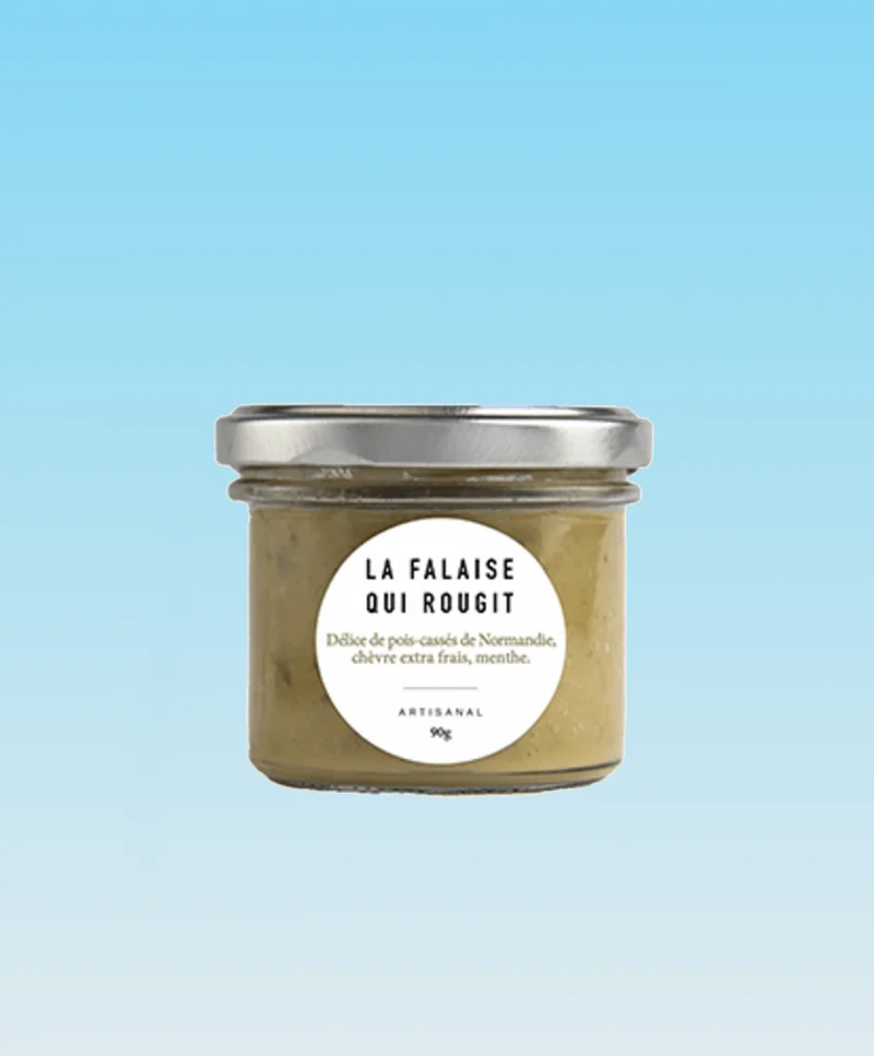 pois-cassés chèvre extra frais, menthe