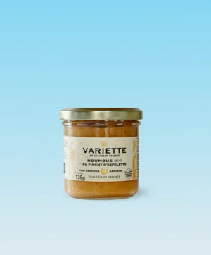 Houmous au piment d'Espelette BIO