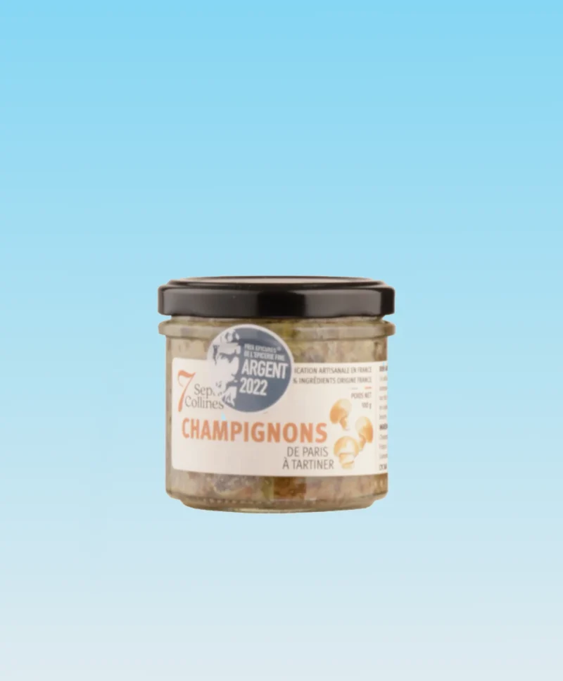 Champignons de Paris à tartiner