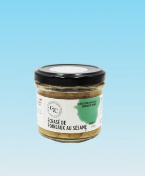 Écrasé de Poireaux au Sésame