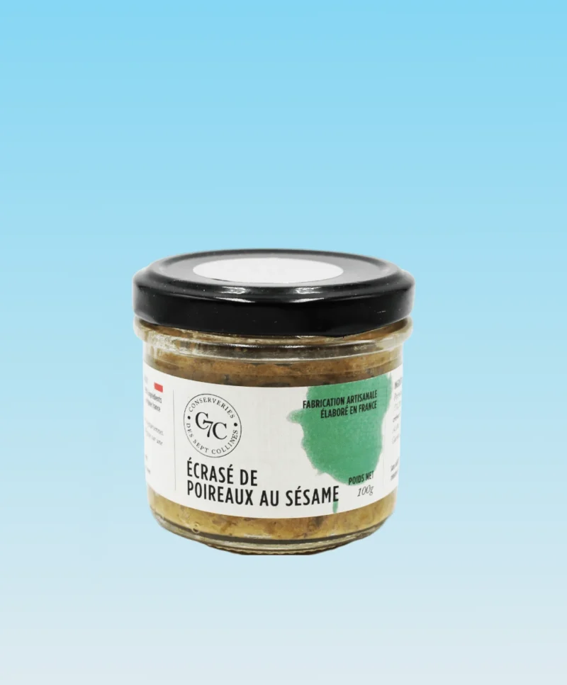 Écrasé de Poireaux au Sésame