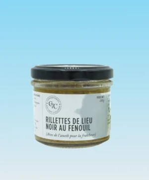 Rillettes de Lieu Noir au Fenouil
