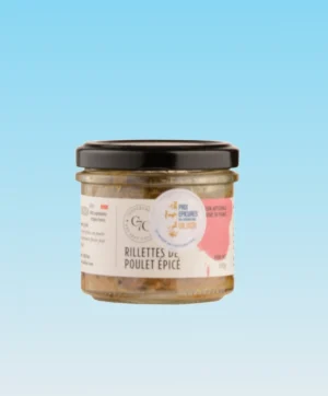 Rillettes au poulet épicé