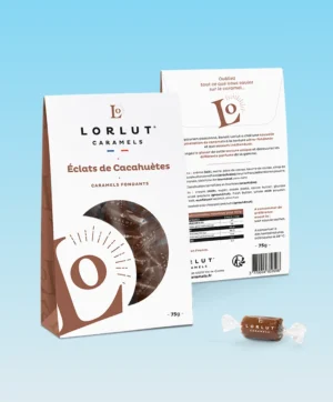 Caramels aux éclats de cacahuètes